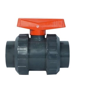 شیرتوپی upvc مهره دار چسبی ضداسید 50 vispar