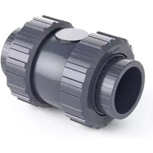 شیر یکطرفه upvc فنردار 75 vispar